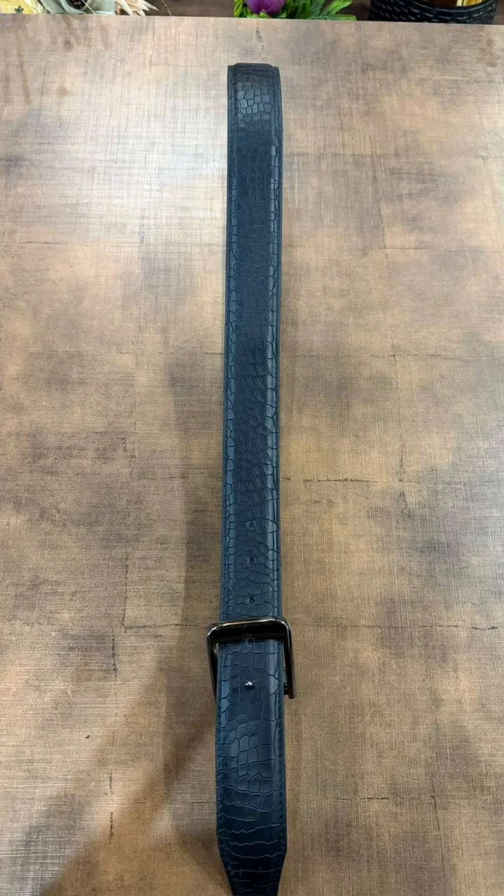 BOLDSTAG BST-005 Croco Finish Cow Leather Dress Belt 35 mm