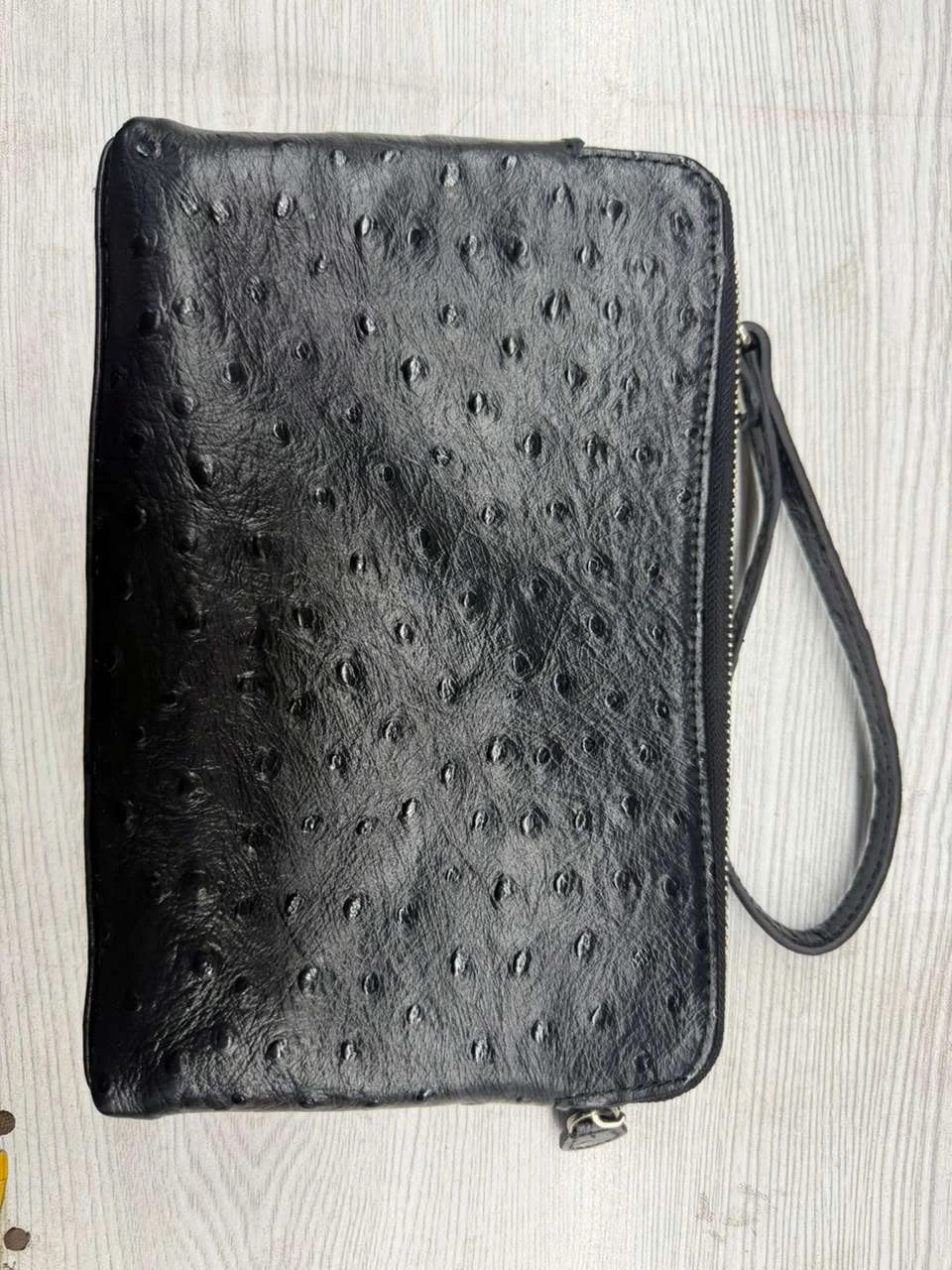 BOLDSTAG BST-013 Ostrich Texture Cow Leather Clutch