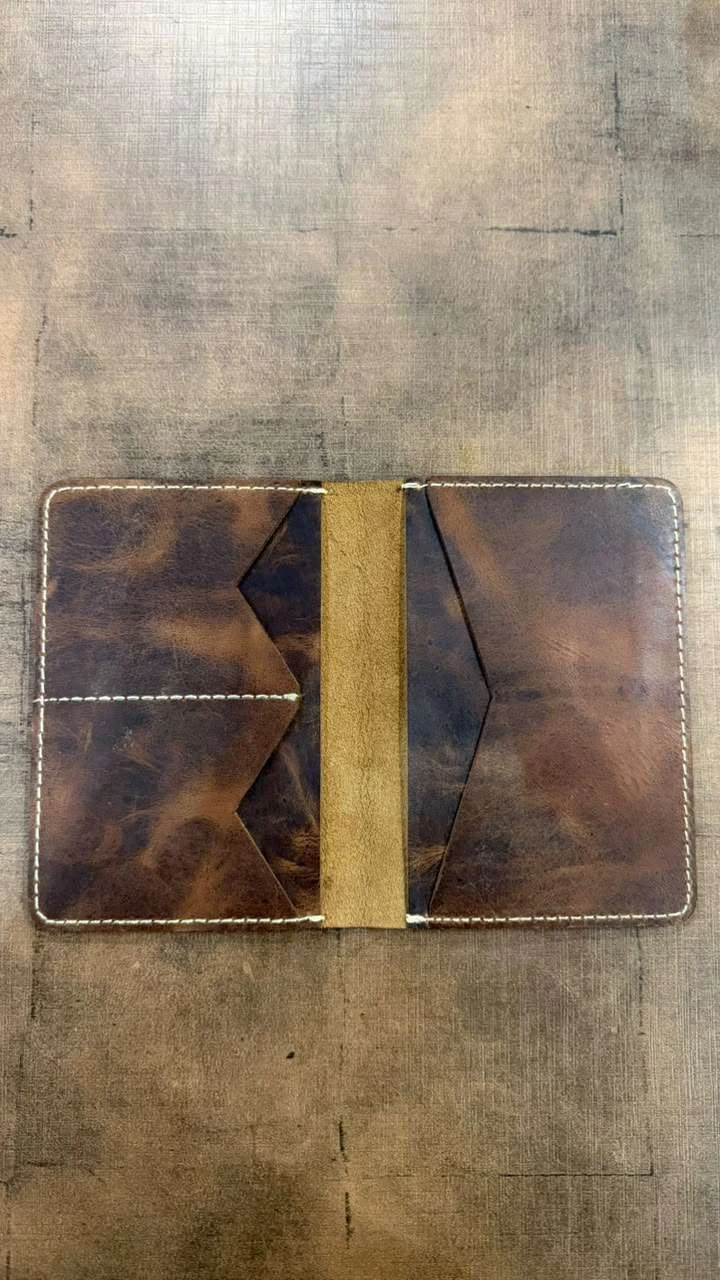 BOLDSTAG BST-018 Crazy Horse Cow Leather Passport Cover