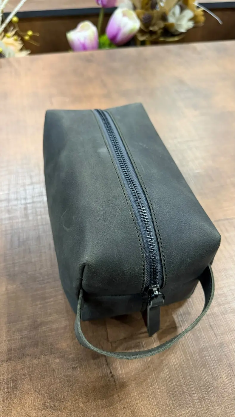 EVERMORE FASHION EVF-TRV-001 Charcoal Travel Dopp Kit